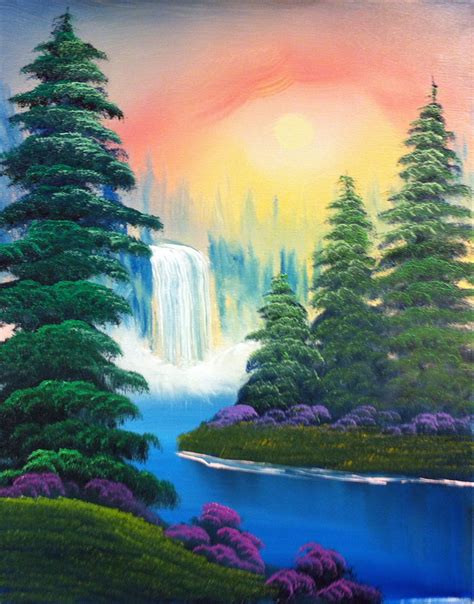 Hazyspringday2 Beginner Painting On Canvas Nature Art Painting