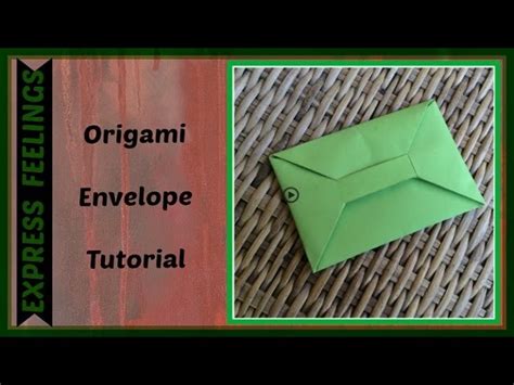 Diy Origami Envelope Tutorial 2 Easy Without Glue Or Scissor A4 Sheet