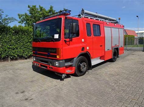 Daf 65 210 Daan Touw Godiva Fire Trucks Transportation Aandf Fire