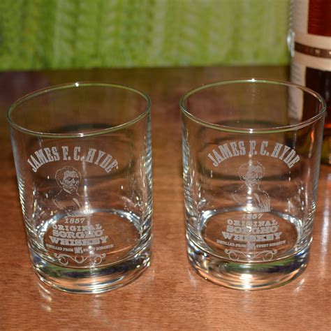 5 Personalized Wedding Party Drink Glasses