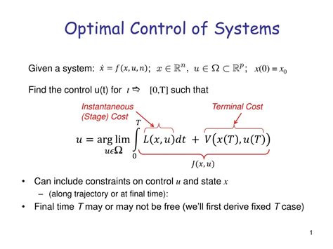 Ppt Optimal Distributed State Estimation And Control In The Presence