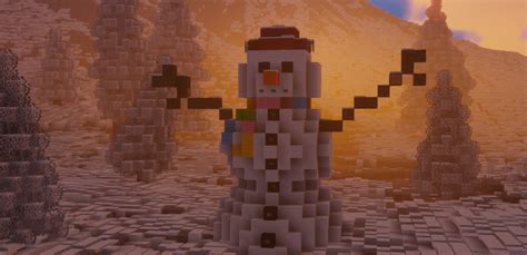 Snowman Minecraft Map