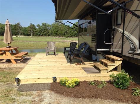 Rv Deck Ideas Examples And Forms