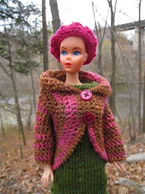 It will also tackle the different body types available to the doll throughout the years. Ravelry: Barbie Crochet Circle Jacket pattern by Kelly Mullan