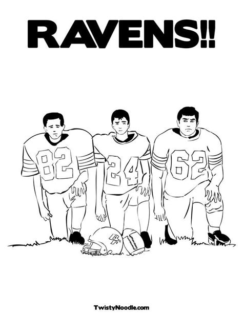 Ravens Coloring Pages - Coloring Home