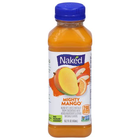 Save On Naked Mighty Mango Juice Blend No Sugar Added Order Online