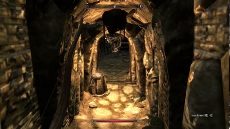 Guarding the sanctum door is a draugr wight that you will have to defeat to get to the door. Skyrim Bleak Falls Barrow Dragonstone walkthru - YouTube