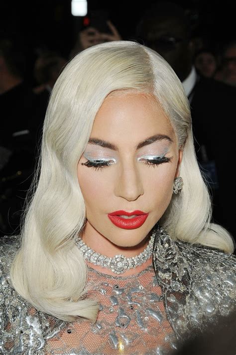 Lady Gaga•• Celebrity Makeup Celebrity Look Celebrities Female Celebs Kiss Makeup Lady Gaga