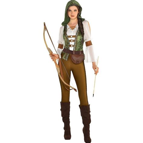 Diy a cute kids robin hood costume starting with a sweatshirt! Easy DIY Halloween Costumes For Women 01 | Huntress costume, Costumes for women, Robin hood costume