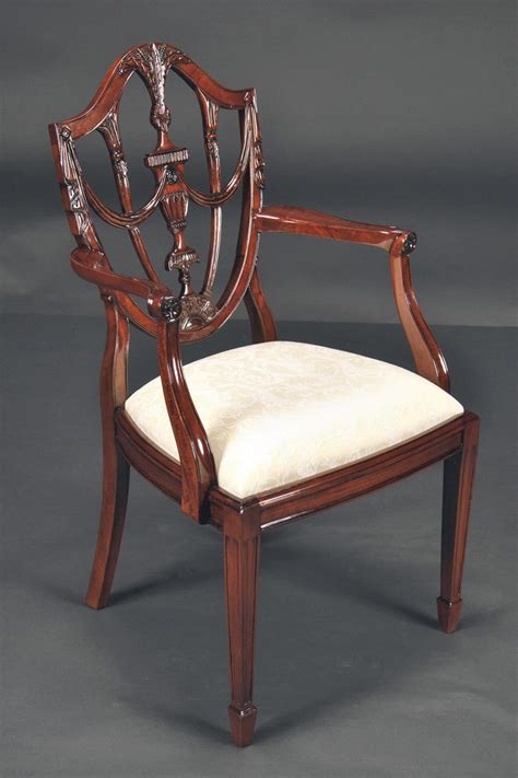 See more ideas about dining room chairs, dining, dining chairs. Prince of Wales Mahogany Carved Shield Back Dining Room Chairs