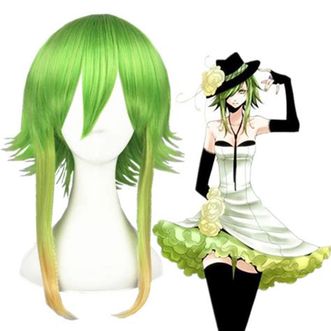 Vocaloid Megpoid Gumi Cosplay Wig 45 Cm Free Shipping 1599