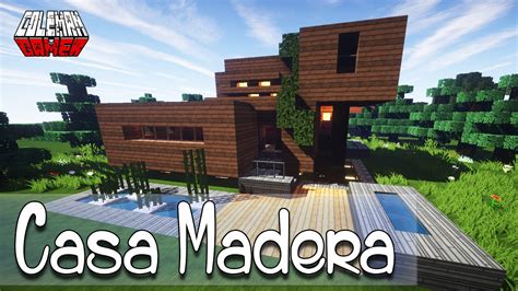 La mejor oferta de inmobiliarias en murcia. MINECRAFT Como hacer una Casa de Madera Moderna - YouTube
