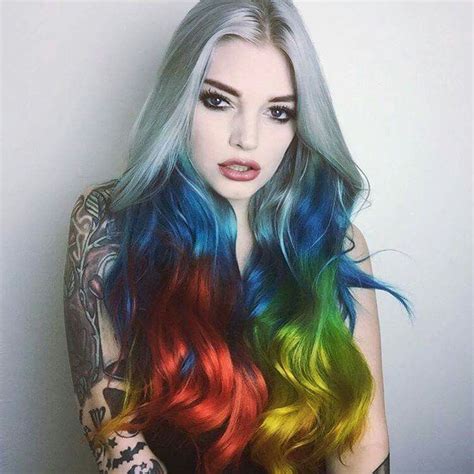 Like What You See Follow Me For More Nhairofficial Hidden Rainbow Hair Rainbow Hair Color