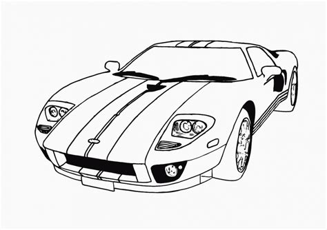 Ford Mustang Gt Coloring Pages Coloring Pages