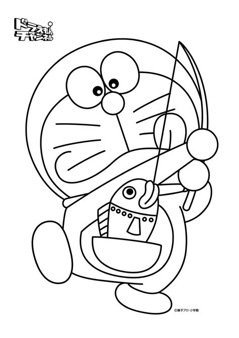Mewarnai Gambar Doraemon 8 dorawmon Pinterest Bees