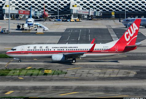 Boeing 737 86d China United Airlines Aviation Photo 2671184