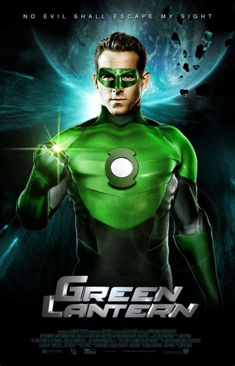 Very Cool Fan Made ‘green Lantern Movie Poster Ybmw