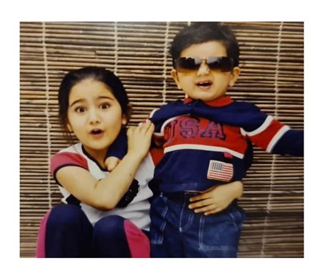 Sara Ali Khans Adorable Childhood Picture With Brother Ibrahim Ali