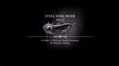 Steel Soul Mode Hollow Knight Wiki Fandom