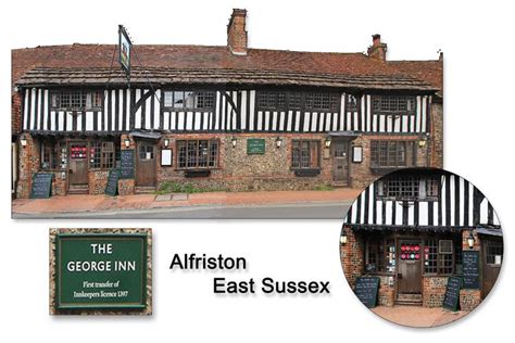 The George Inn Alfriston 1293461 Historic England
