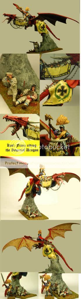 Karl Franz On The Imperial Dragon