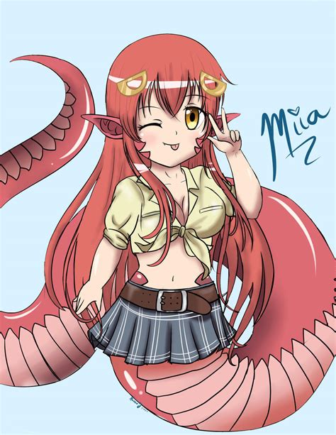 Miia Monster Musume By Aliceuchiha On Deviantart