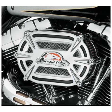 You probably understand that changing the air cleaning system on your harley can increase your horse power, increase your speed of acceleration, and improve the look and sound of your bike. Screamin' Eagle Extreme Billet Ventilator Air Cleaner Kit ...