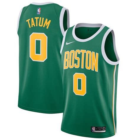 Aka deuce hit the floor together in charlotte! Nike Jayson Tatum Boston Celtics Youth Green 2018/19 ...