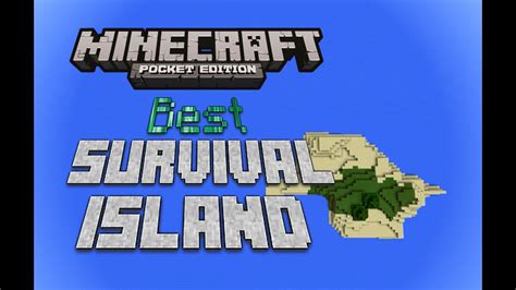 Best Survival Islands Seed 0150 Minecraft Pocket Edition Youtube