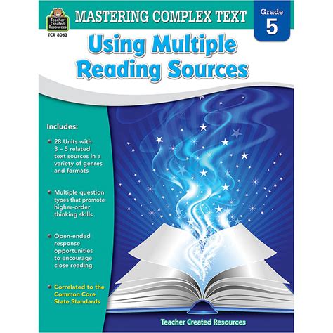 Mastering Complex Text Using Multiple Reading Sources Gr TCR Teacher Created Resources