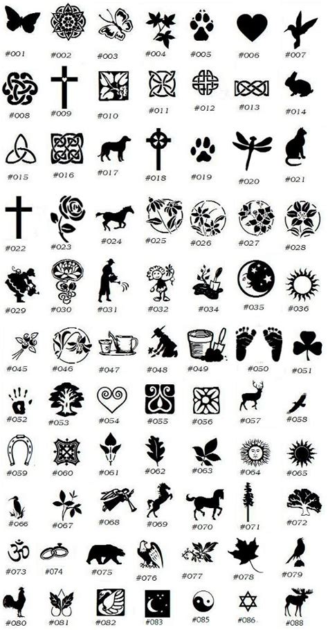 The symbols are also carved on stools for domestic and ritual use. Celtic Symbols And Meanings Chart Ideas | Tattoo Design ...