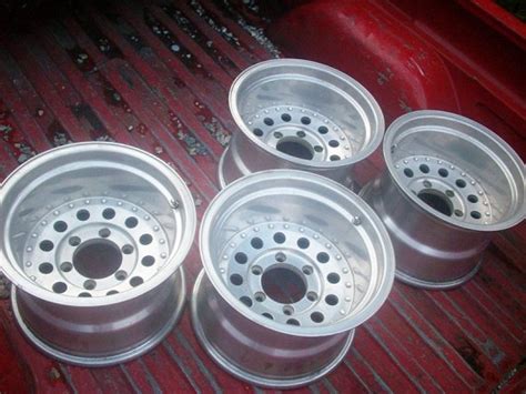 4 Nice 15x10 Chevy 6 Lug Aluminum Sell Or Trade 200 Possible Trade