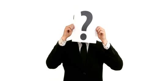 Question Mark Suit Guy Stock Videos And Royalty Free Footage Istock