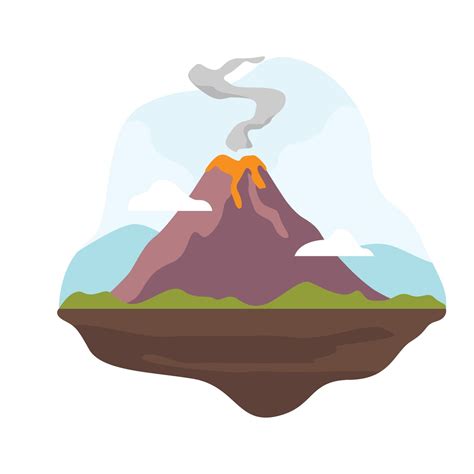 Volcano Free Vector Art 11754 Free Downloads