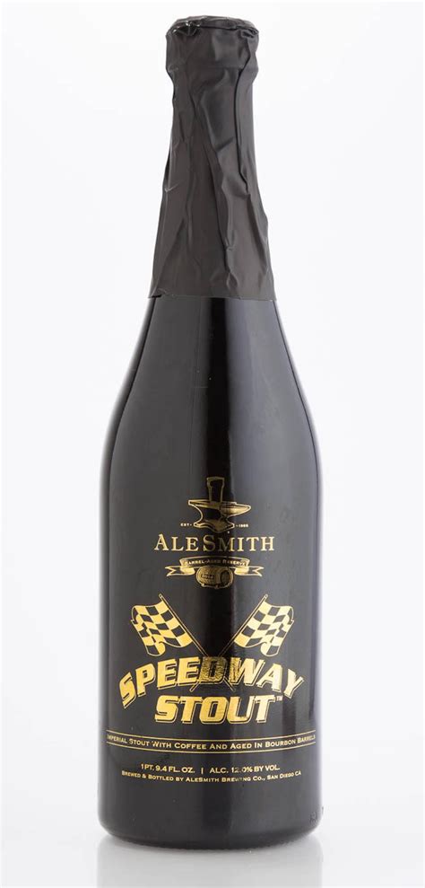 Review Alesmith Brewing Company Barrel Aged Speedway Stout Craft