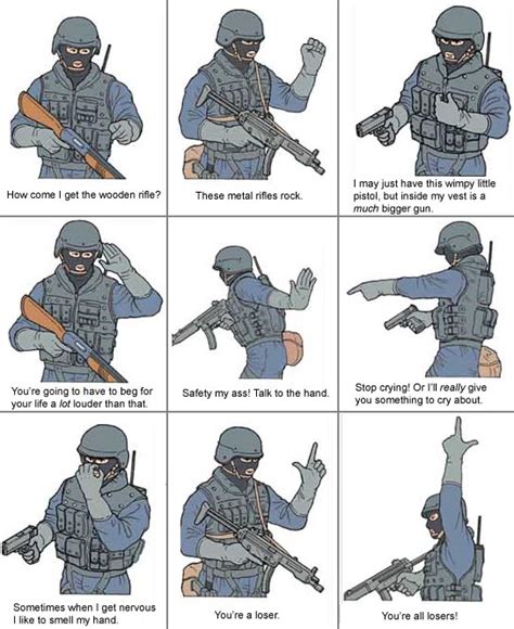Swat Team Hand Signals Meme