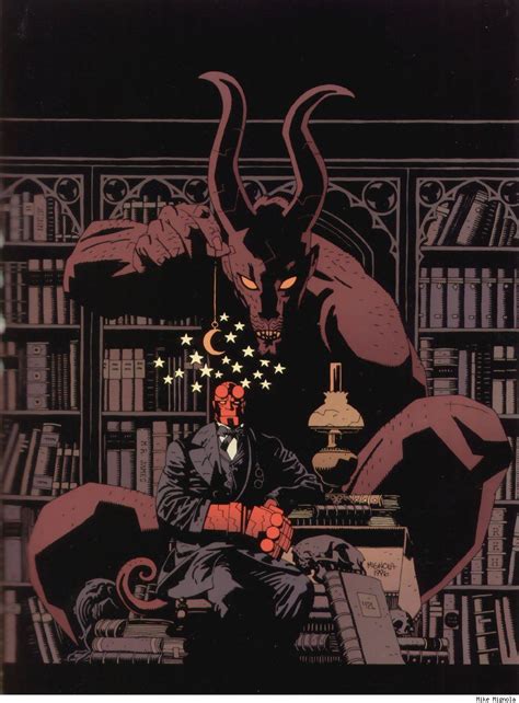 I Dont Know A Ton About Hellboy But This Is Cool Art Mike Mignola