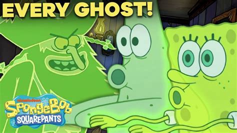 Every Bikini Bottom Ghost Ever 👻 Spongebob Youtube