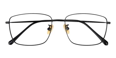 morocco square black frames glasses abbe glasses