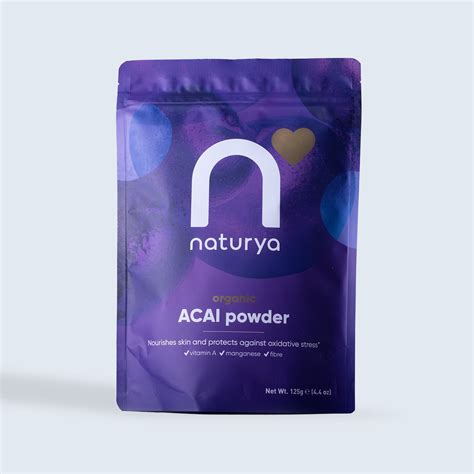 Naturya Organic Acai Powder 125g Hemp Protein Powder