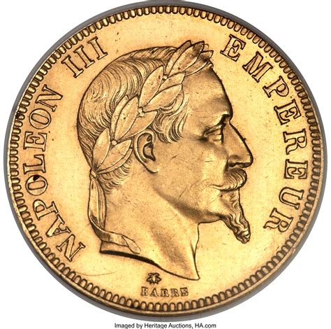 France Napoleon Iii Gold 100 Francs 1864 A France Lot 23573