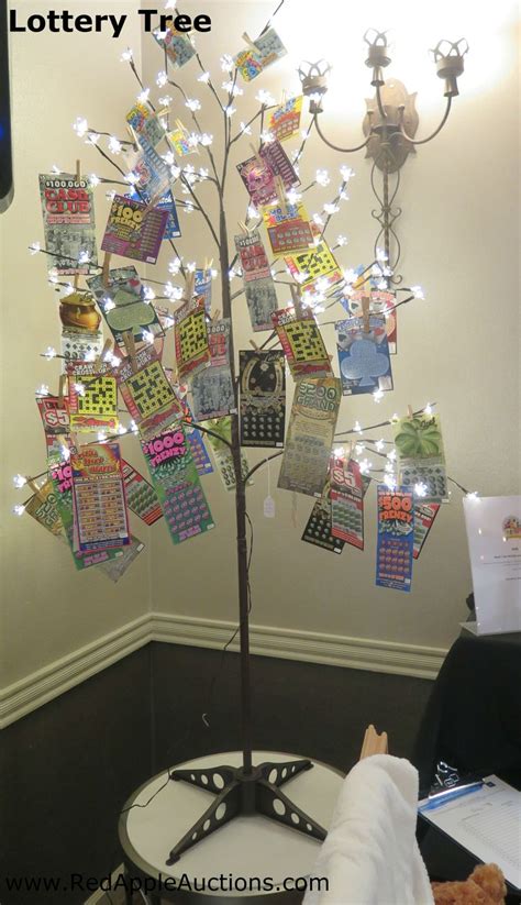 A "Lottery Ticket Tree" is popular at any fundraising auction, but it