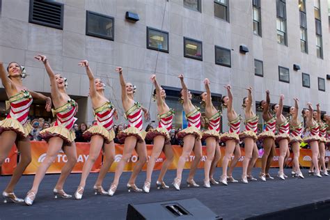 Rockettes Perform At Rockefeller Plaza On The Today Show 2013