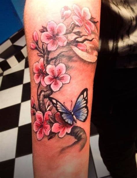 55 Latest Cherry Blossom Tattoos Ideas