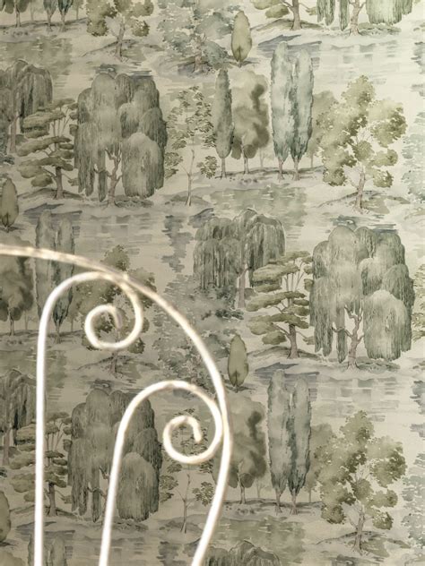 Sanderson Waterperry Wallpaper Wallpaper Stone Tree