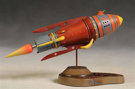 Buck Rogers Battle Cruiser Retro Rocket Vintage Rockets Vintage Space