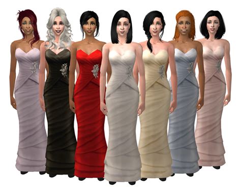 mdpthatsme this is for sims 2 4t2 af dress wedding mermaid