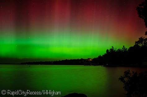 Aurora Borealis Michigan In Pictures Northern Lights
