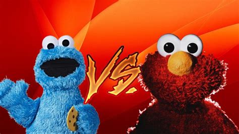 Elmo Vs Cookie Monster Youtube