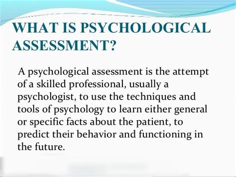 .sample of psychologists who performed psychological assessment with adolescent clients. 1300 Word Coursework | Coursework Example About ...